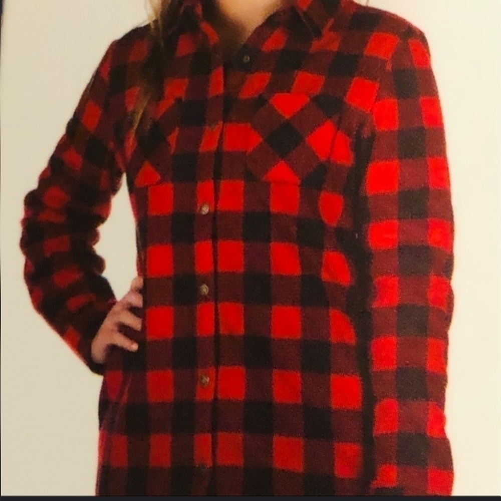 Modern canvas flannel jacket shack jacket